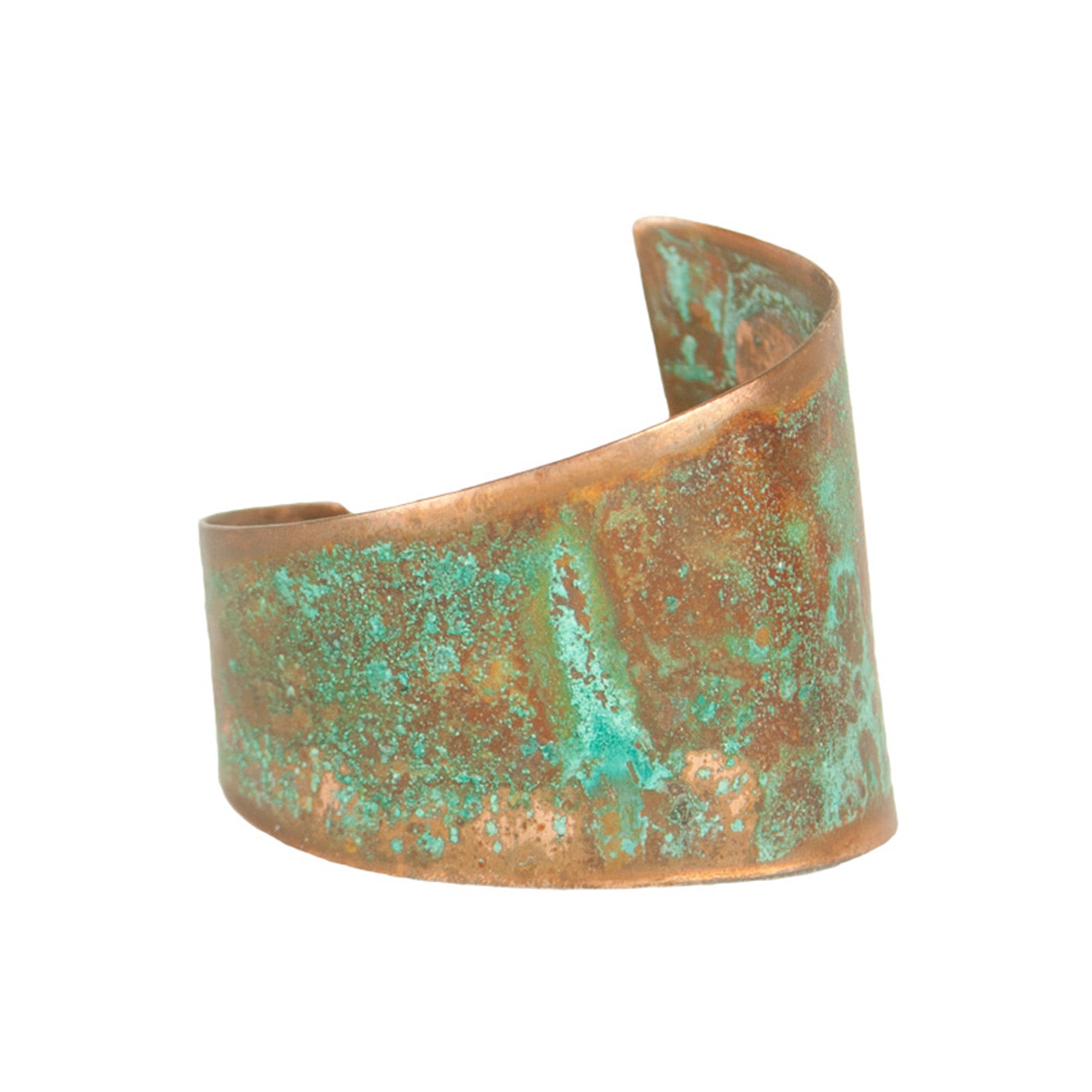 Copper outlet Opposed Scroll Bracelet